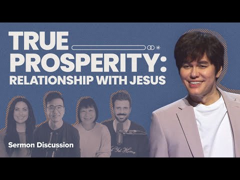 True Prosperity: Relationship with Jesus | GRC Online Care Group #27 