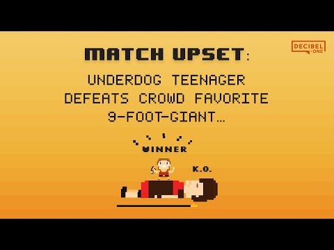 Teenager kills giant with a sling and stones - Less Is More 